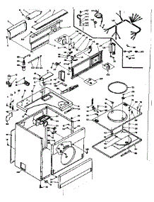 Machine Sub-Assembly parts for Kenmore Dryer 110.6207801 (1106207801, 110 6207801) from AppliancePartsPros.com