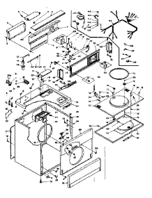 Machine Sub-Assembly parts for Kenmore Dryer 110.6207804 (1106207804, 110 6207804) from AppliancePartsPros.com