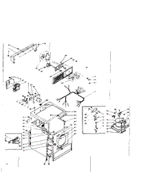 Machine Sub-Assembly parts for Kenmore Dryer 110.6208500 (1106208500, 110 6208500) from AppliancePartsPros.com