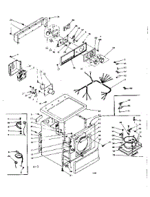 Machine Sub-Assembly parts for Kenmore Dryer 110.6217430 (1106217430, 110 6217430) from AppliancePartsPros.com
