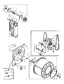 Bulkhead Assembly parts for Kenmore Dryer 110.6217431 (1106217431, 110 6217431) from AppliancePartsPros.com