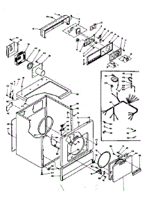Machine Sub-Assembly parts for Kenmore Dryer 110.6217431 (1106217431, 110 6217431) from AppliancePartsPros.com