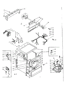 Machine Sub-Assembly parts for Kenmore Dryer 110.6217440 (1106217440, 110 6217440) from AppliancePartsPros.com