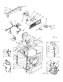 Machine Sub-Assembly parts for Kenmore Dryer 110.6217500 (1106217500, 110 6217500) from AppliancePartsPros.com
