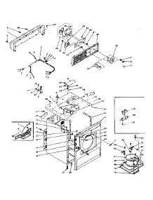 Machine Sub-Assembly parts for Kenmore Dryer 110.6218501 (1106218501, 110 6218501) from AppliancePartsPros.com