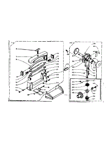 Wringer And Gear Case parts for Kenmore Washer 110.6701100 (1106701100, 110 6701100) from AppliancePartsPros.com