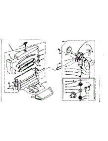 Wringer And Gear Case parts for Kenmore Washer 110.6701110 (1106701110, 110 6701110) from AppliancePartsPros.com