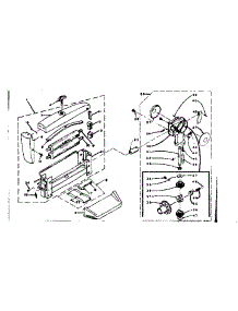 Wringer And Gear Case parts for Kenmore Washer 110.6702100 (1106702100, 110 6702100) from AppliancePartsPros.com