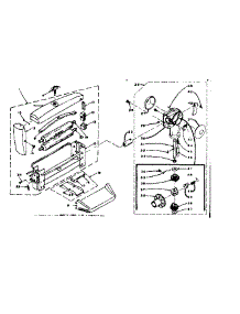 Wringer & Wringer Gear Case parts for Kenmore Washer 110.6702110 (1106702110, 110 6702110) from AppliancePartsPros.com