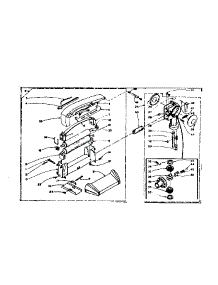 Wringer And Gear Case parts for Kenmore Washer 110.6702300 (1106702300, 110 6702300) from AppliancePartsPros.com
