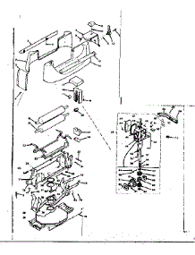 Wringer And Gear Case parts for Kenmore Washer 110.6702500 (1106702500, 110 6702500) from AppliancePartsPros.com