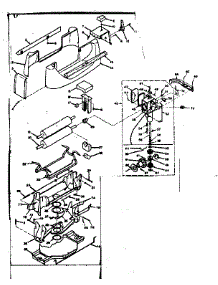 Wringer And Wringer Gear Case Assembly parts for Kenmore Washer 110.6702501 (1106702501, 110 6702501) from AppliancePartsPros.com