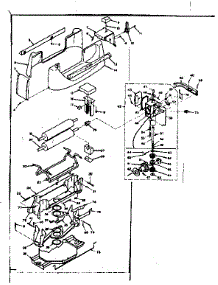 Wringer And Wringer Gear Case Assembly parts for Kenmore Washer 110.6702601 (1106702601, 110 6702601) from AppliancePartsPros.com