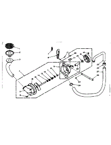 Pump And Pump Parts parts for Kenmore Washer 110.6702640 (1106702640, 110 6702640) from AppliancePartsPros.com