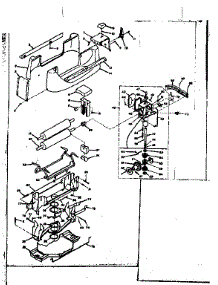 Wringer And Gear Case parts for Kenmore Washer 110.6702700 (1106702700, 110 6702700) from AppliancePartsPros.com