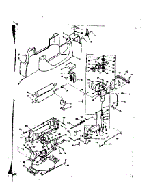 Wringer And Wringer Gear Case Assembly parts for Kenmore Washer 110.6702910 (1106702910, 110 6702910) from AppliancePartsPros.com