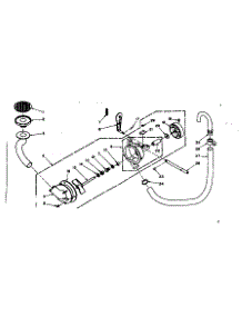 Pump Assembly And Pump Parts parts for Kenmore Washer 110.6702910 (1106702910, 110 6702910) from AppliancePartsPros.com