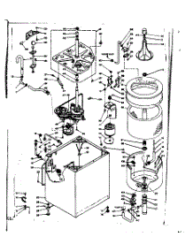 Machine Sub-Assembly parts for Kenmore Washer 110.6703102 (1106703102, 110 6703102) from AppliancePartsPros.com