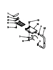 Filter Assembly parts for Kenmore Washer 110.6703103 (1106703103, 110 6703103) from AppliancePartsPros.com