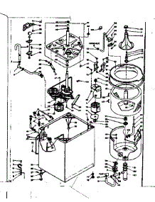 Machine Sub-Assembly parts for Kenmore Washer 110.6703401 (1106703401, 110 6703401) from AppliancePartsPros.com