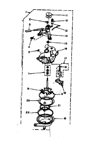 Pump Assembly parts for Kenmore Washer 110.6703401 (1106703401, 110 6703401) from AppliancePartsPros.com