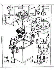 Machine Sub-Assembly parts for Kenmore Washer 110.6703403 (1106703403, 110 6703403) from AppliancePartsPros.com