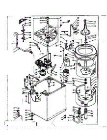 Machine Sub-Asssembly parts for Kenmore Washer 110.6703500 (1106703500, 110 6703500) from AppliancePartsPros.com