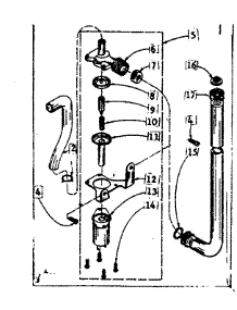 Dole Mixing Valve Assembly parts for Kenmore Washer 110.6703500 (1106703500, 110 6703500) from AppliancePartsPros.com