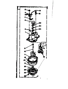 Pump Assembly parts for Kenmore Washer 110.6703500 (1106703500, 110 6703500) from AppliancePartsPros.com