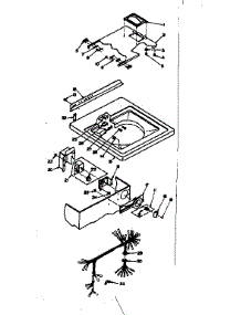 Top And Control Assembly parts for Kenmore Washer 110.6704050 (1106704050, 110 6704050) from AppliancePartsPros.com