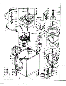 Machine Sub-Assembly parts for Kenmore Washer 110.6704100 (1106704100, 110 6704100) from AppliancePartsPros.com
