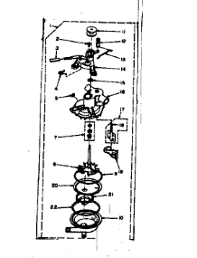 Pump Assembly parts for Kenmore Washer 110.6704101 (1106704101, 110 6704101) from AppliancePartsPros.com