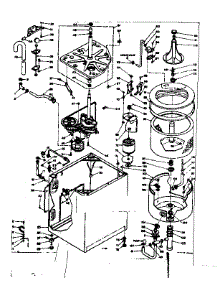 Machine Sub-Assembly parts for Kenmore Washer 110.6704101 (1106704101, 110 6704101) from AppliancePartsPros.com