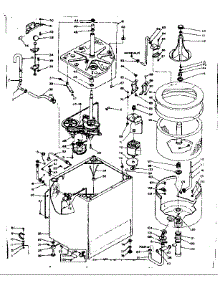 Machine Sub-Assembly parts for Kenmore Washer 110.6704200 (1106704200, 110 6704200) from AppliancePartsPros.com