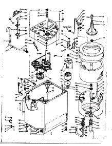 Machine Sub-Assembly parts for Kenmore Washer 110.6704252 (1106704252, 110 6704252) from AppliancePartsPros.com