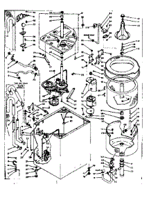 Machine Sub-Assembly parts for Kenmore Washer 110.6704500 (1106704500, 110 6704500) from AppliancePartsPros.com