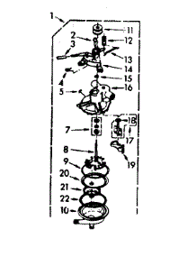 Pump Assembly parts for Kenmore Washer 110.6704602 (1106704602, 110 6704602) from AppliancePartsPros.com