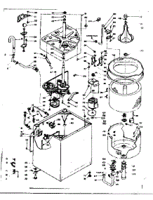 Machine Sub-Assembly parts for Kenmore Washer 110.6704602 (1106704602, 110 6704602) from AppliancePartsPros.com