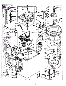Machine Sub-Assembly parts for Kenmore Washer 110.6704651 (1106704651, 110 6704651) from AppliancePartsPros.com