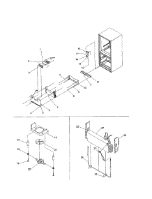 Evaporator / Freezer Control parts for Kenmore Refrigerator 596.61862100 (59661862100, 596 61862100) from AppliancePartsPros.com