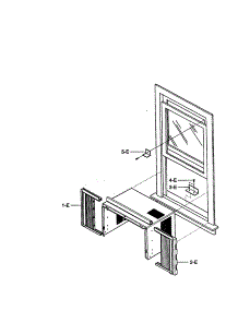 Installation Kit parts for Kenmore Air Conditioner 580.70074000 (58070074000, 580 70074000) from AppliancePartsPros.com