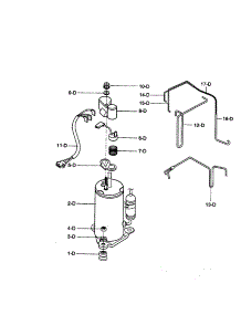 Compressor parts for Kenmore Air Conditioner 580.70122000 (58070122000, 580 70122000) from AppliancePartsPros.com