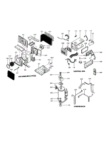 Unit parts for Kenmore Air Conditioner 580.70188000 (58070188000, 580 70188000) from AppliancePartsPros.com