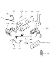 Cabinet Parts parts for Kenmore Air Conditioner 580.71184100 (58071184100, 580 71184100) from AppliancePartsPros.com