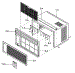 Cabinet / Front Grille Assy