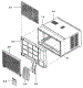 Cabinet / Front Grille Assy