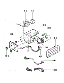 Control Box Assy parts for Kenmore Air Conditioner 580.72077200 (58072077200, 580 72077200) from AppliancePartsPros.com