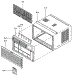 Cabinet / Front Grille Assy