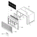 Cabinet / Front Grille Assy