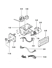 Control Box Assy parts for Kenmore Air Conditioner 580.72124200 (58072124200, 580 72124200) from AppliancePartsPros.com